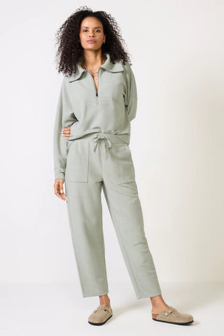 SPANX AirEssentials French Rib Half Zip