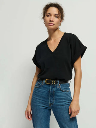Stevie Cuffed V-Neck