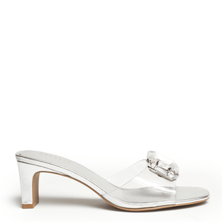 Park Ave Jewel Clear Strap Sandal