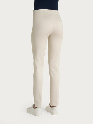 Cigarette Slit Satin Pant