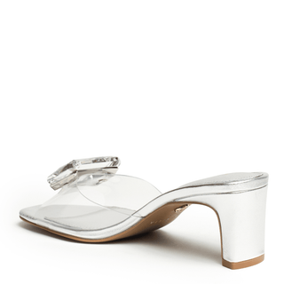 Park Ave Jewel Clear Strap Sandal