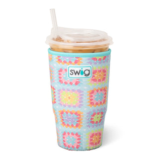Granny Square Iced Cup Coolie