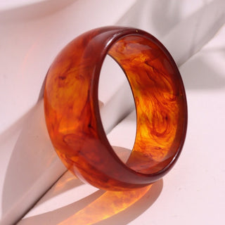 Translucent Irregular Design Bracelet - Tortoise