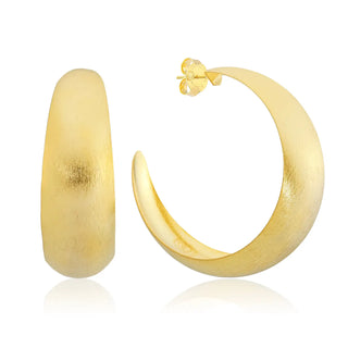 Brooke Hoops - 18k Gold Plated