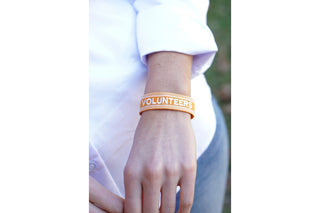 Tennessee Vols Woven Tassel Bracelet in Orange
