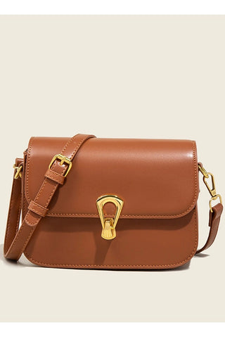 Dandy Square Shoulder Bag - Brown