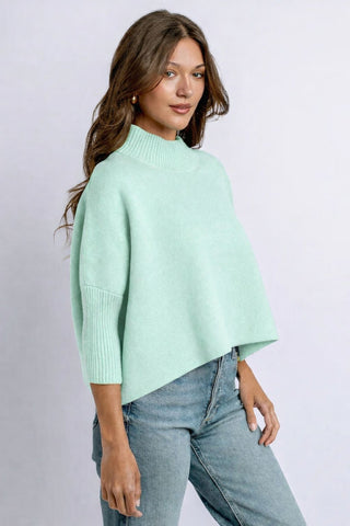 Aja Sweater - Light Mint