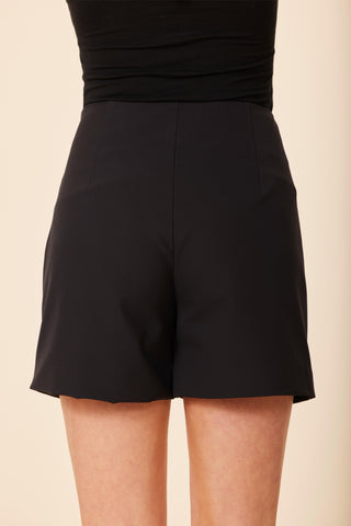 Gold Button Pocket Short