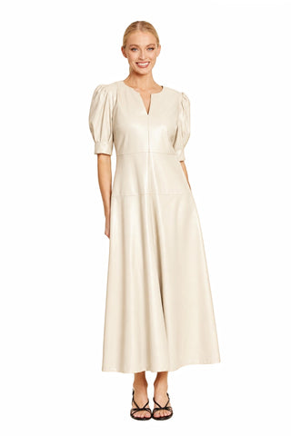Ivory Faux-Leather Maxi Dress Portrait-clean.jpg