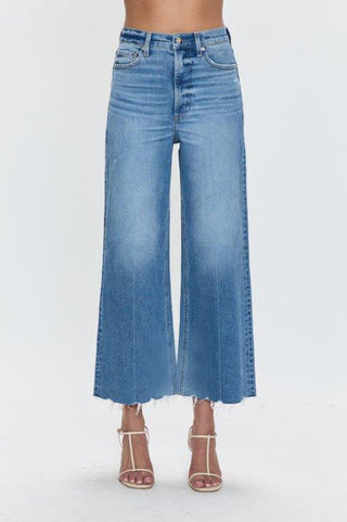 Lana Crop High Rise Ultra Wide Leg