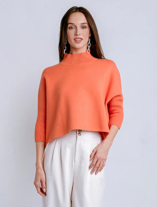Aja Sweater - Peach Bellini