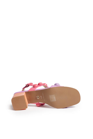 Rally Heel, Pink Multi