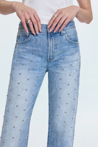 Lexi Mid Rise Straight Jean