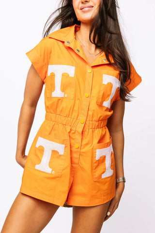 Licensed Tennessee Mascot Pocket Romper