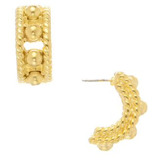 Capri Hoops - Gold