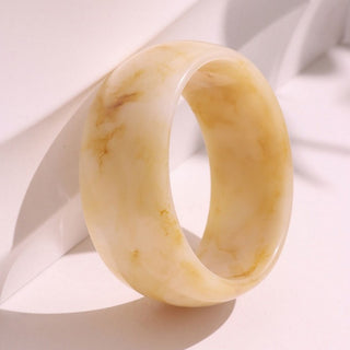 Translucent Irregular Design Bracelet - Ivory