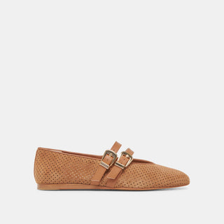 Baylee Flat Pecan Perforated
