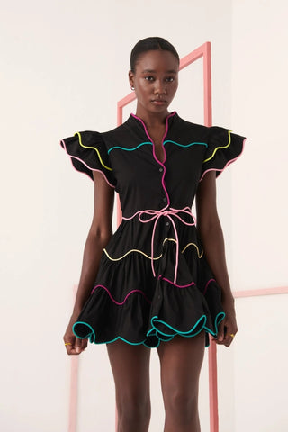 Baba Cay Black Dress Short