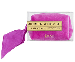Velvet Scarf Minimergency Kit | Orchid