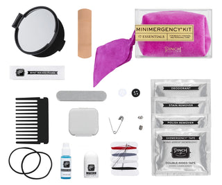 Velvet Scarf Minimergency Kit | Orchid