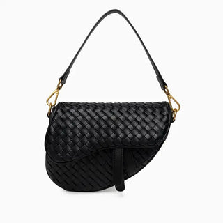 Madelyn Woven Saddle Bag