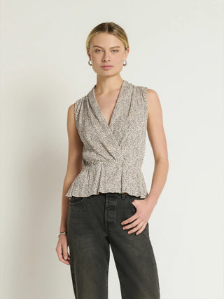 Nina Wrap Front Top