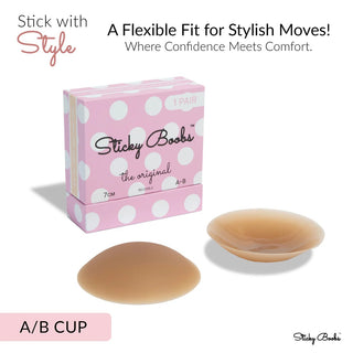 The Original Sticky Boobs - Dark (C-D+)