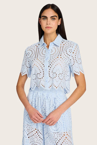 Dubois Cotton Eyelet Shirt