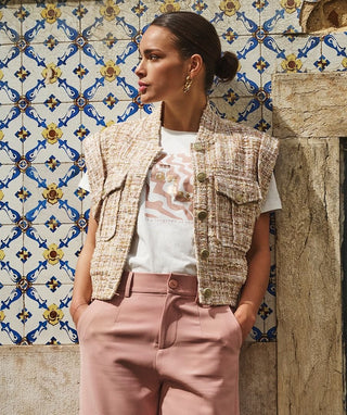 Tweed Vest