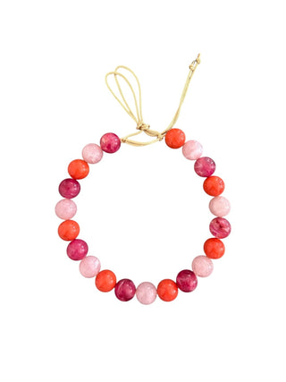 Chunky Beaded Necklace - Candy Land 18mm
