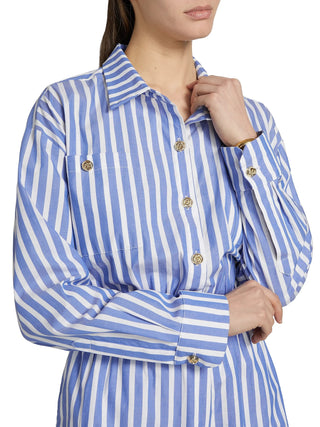 Yera Wide Stripe Romper